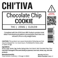Chitiva's Chocolate Chip Cookies: Cloud 9 (25 mg)