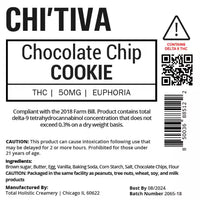 Chitiva's Chocolate Chip Cookie: Euphoria (50 mg)