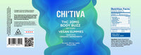 Chitiva Gummy Jar β Body Buzz (30ct | 20mg THC Each)