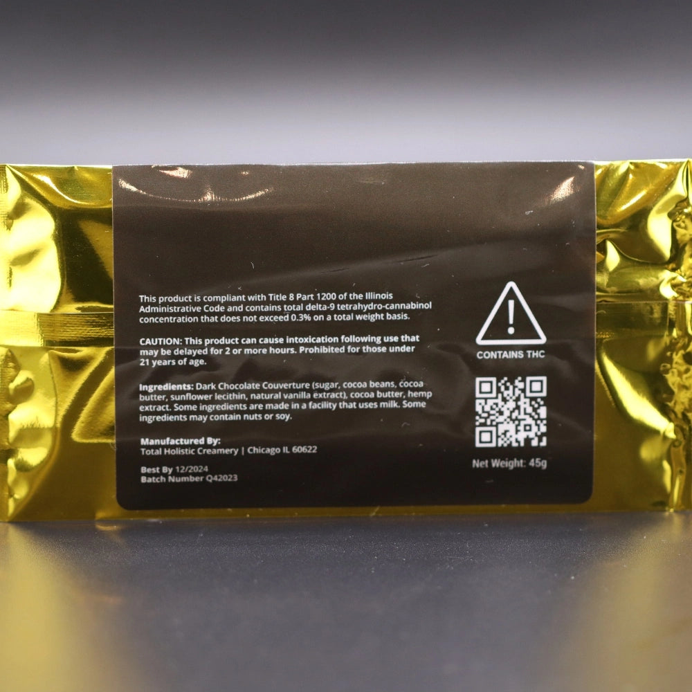 Chitiva's Chocolate Bar - 100 mg - Dark Chocolate