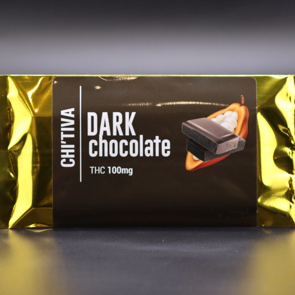 Chitiva's Chocolate Bar - 100 mg - Dark Chocolate