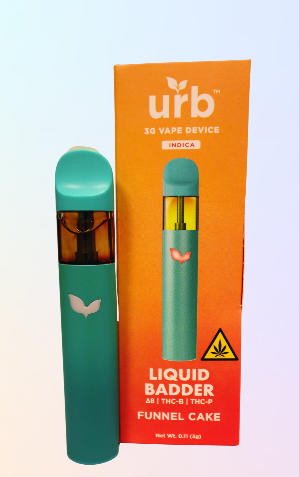Urb 3g Dispo Liquid Badder: Funnel Cake Chi'Tiva Lounge Urb 3g Dispo Liquid Badder: Funnel Cake Chi'Tiva Lounge