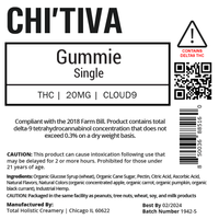 Gummy Single - Cloud 9 - 20 mg