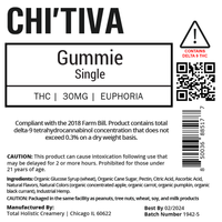 Gummy Single - Euphoria - 30 mg