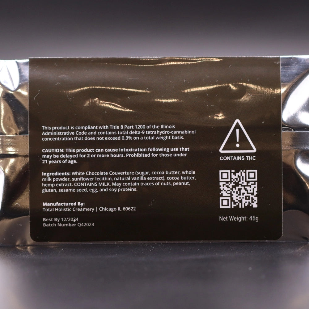 Chitiva's Chocolate Bar - 100 mg - White Chocolate