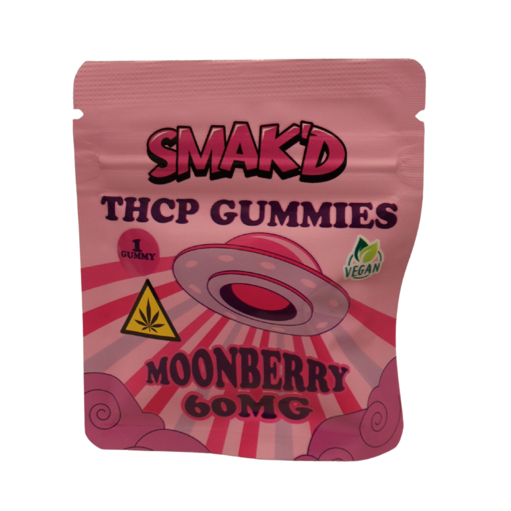 Smak’D THCP Gummies – 60 mg THCP (Each)