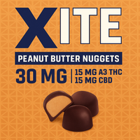 X-Ite Bites 30mg (15mg THC/ 15mg CBD)