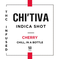 Chi'Tiva Indica Shot 50mg - Cherry THC