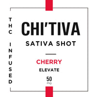 Chi'Tiva Sativa Shot 50mg - Cherry THC