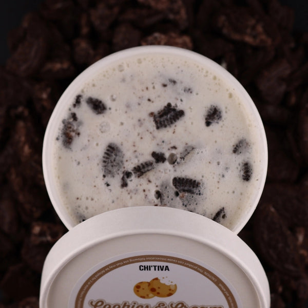 Chi'Tiva Ice Cream - Cookies & Cream - 100mg Hybrid THC