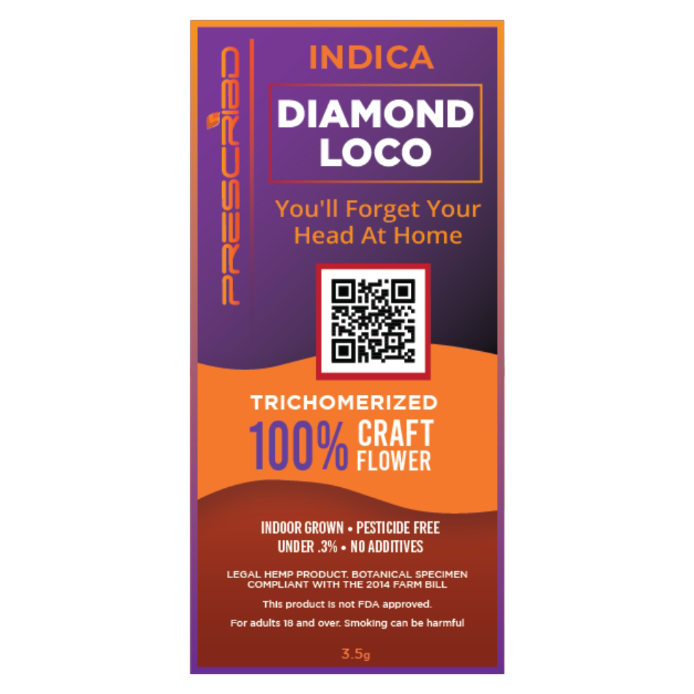 Chi'Tiva Flower - Diamond Loco (DAC) 1g Preroll THC