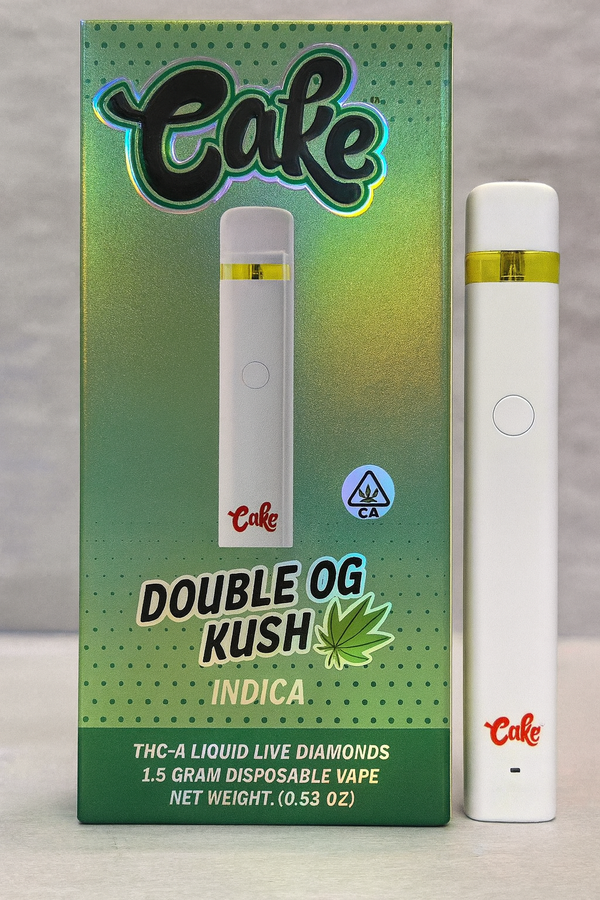 Cake THCa Liquid Live Diamonds 1.5g Disposable (Click for more)