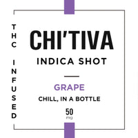 Chi'Tiva Indica Shot 50mg - Grape THC