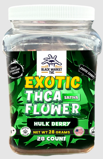 Black Market: Exotic 1g THCa Flower (Click For More)
