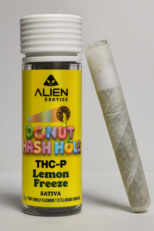 Alien Exotics - Donut Hash Hole Pre-Roll 2g THCp Collection