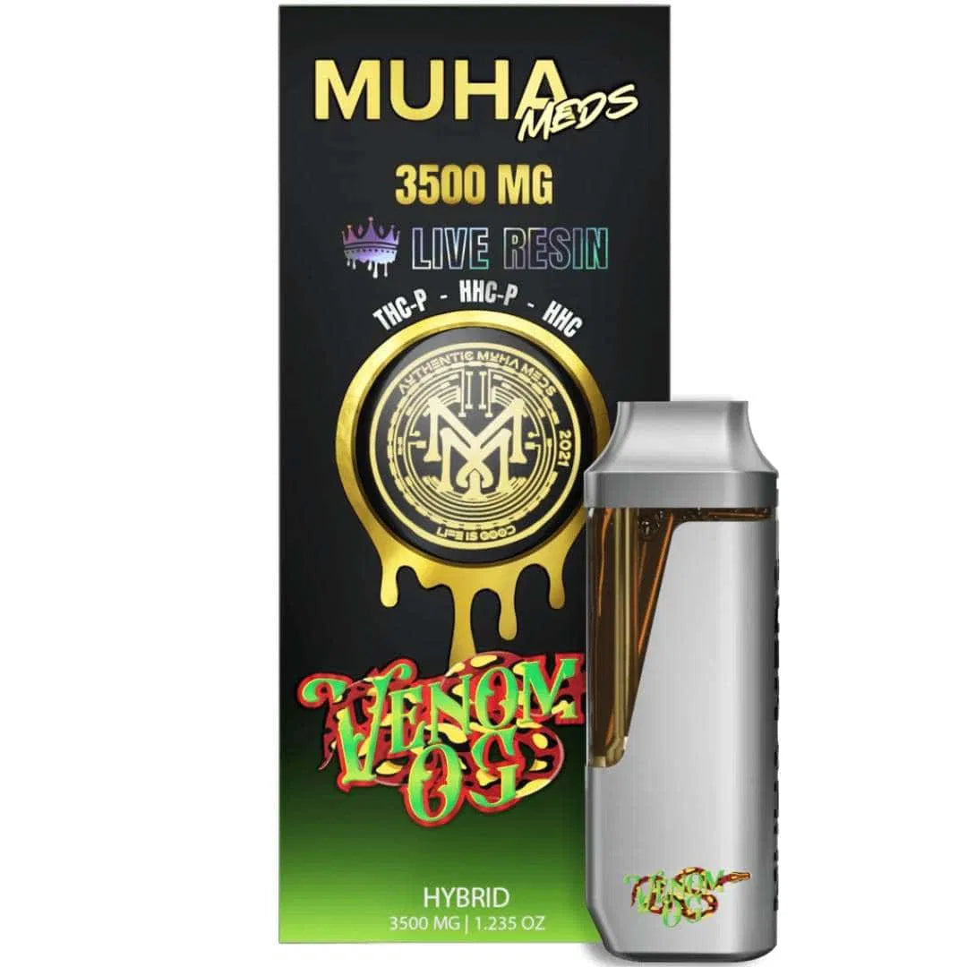 Muha Meds: 3.5g Melted Diamond Disposables (Click For More)