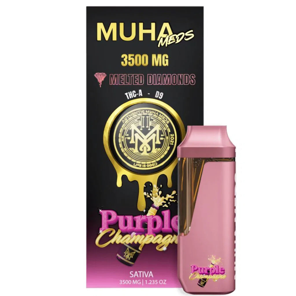 Muha Meds: 3.5g Melted Diamond Disposables (Click For More) Chi'Tiva Lounge Muha Meds: 3.5g Melted Diamond Disposables (Click For More) Chi'Tiva Lounge