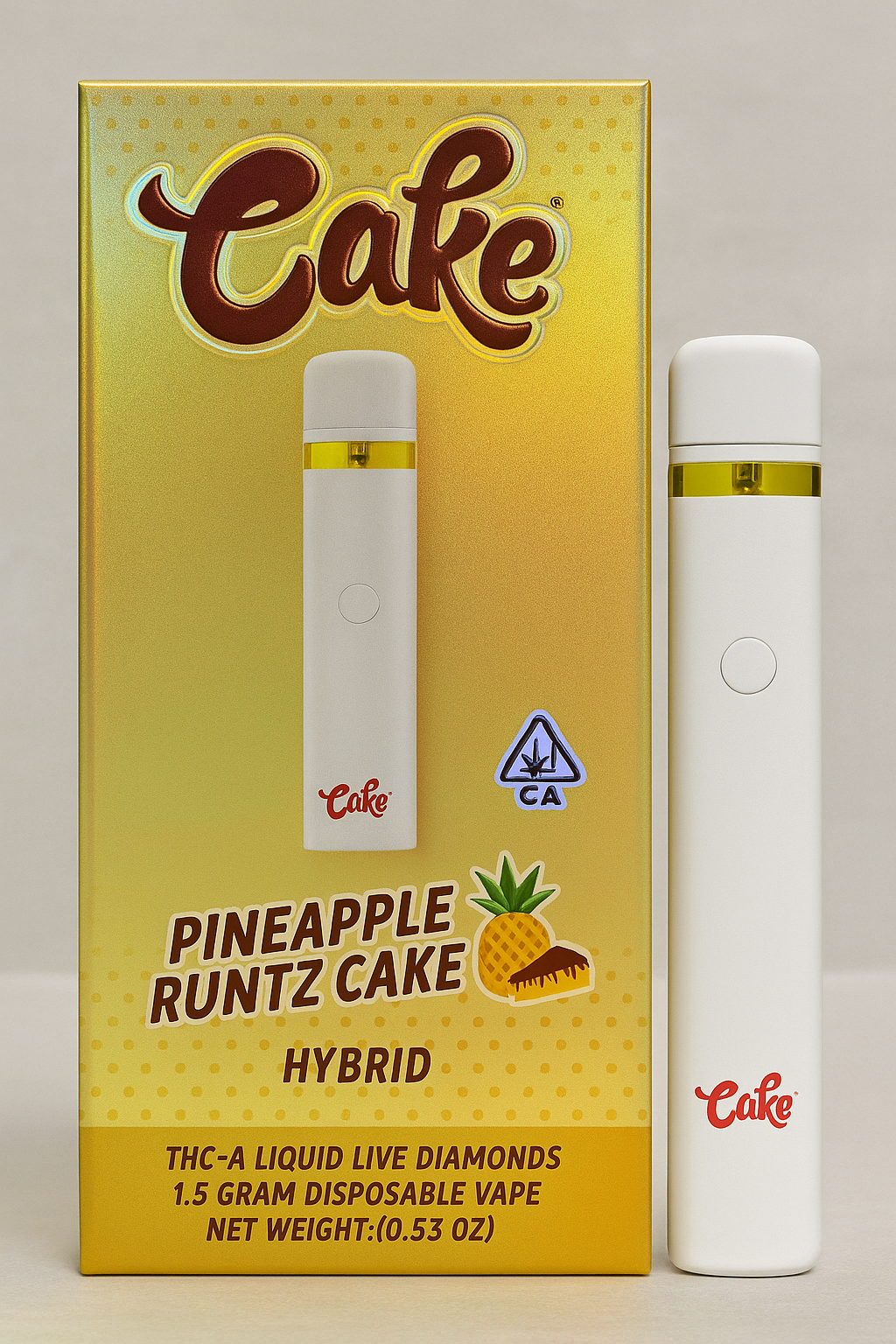 cake disposable vape pen Cake THCa Liquid Live Diamonds 1.5g Disposable (Click for more) – Chi'Tiva Lounge