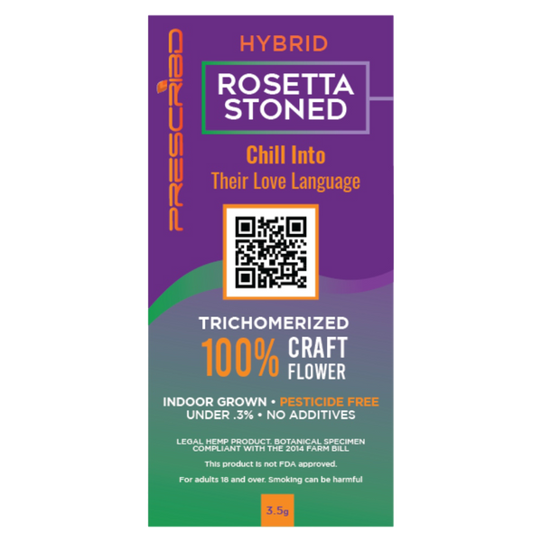 Flower - Rosetta Stoned 3.5g Prepack
