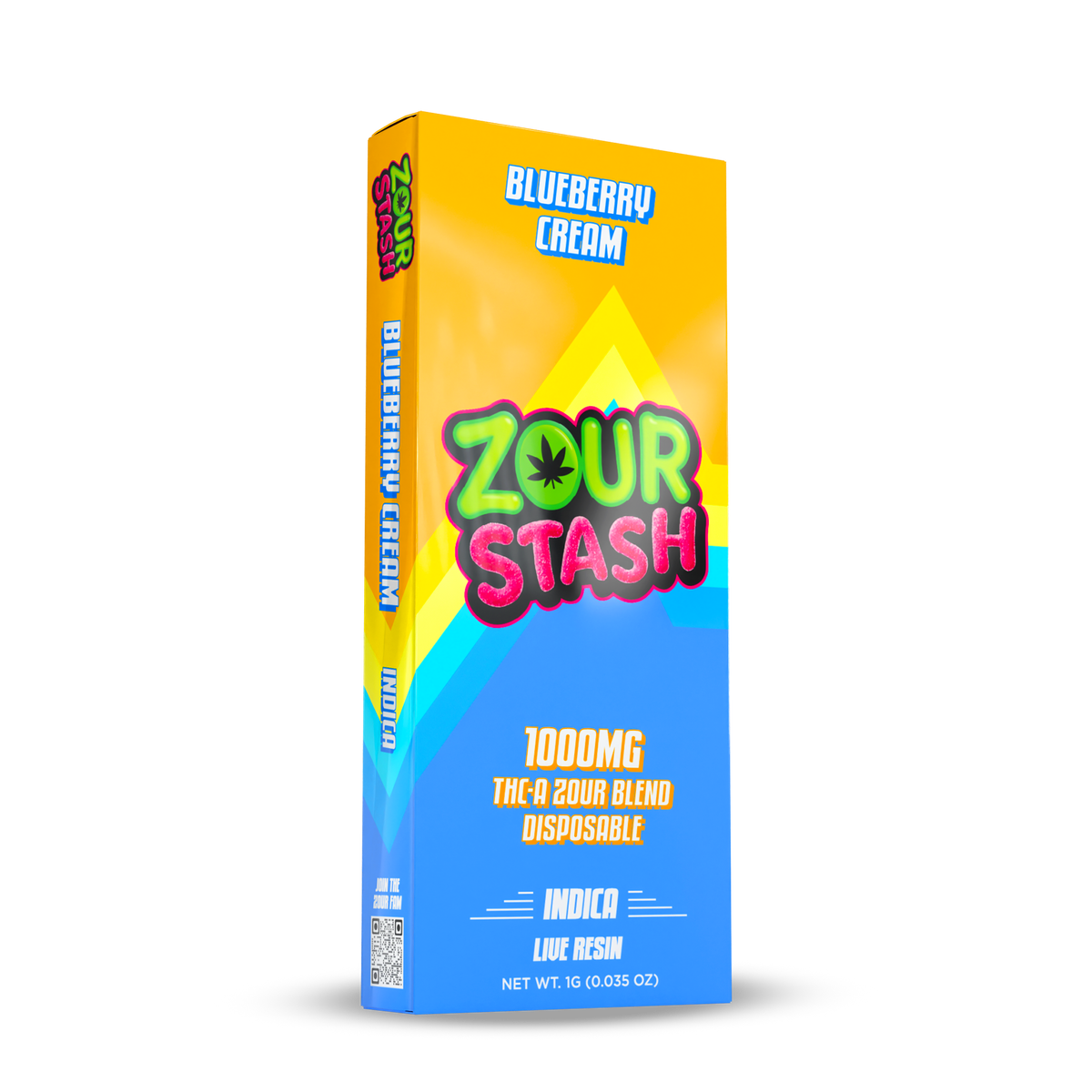 Zour Stash – 1g THCa Live Resin Disposable Vapes (Click For More)