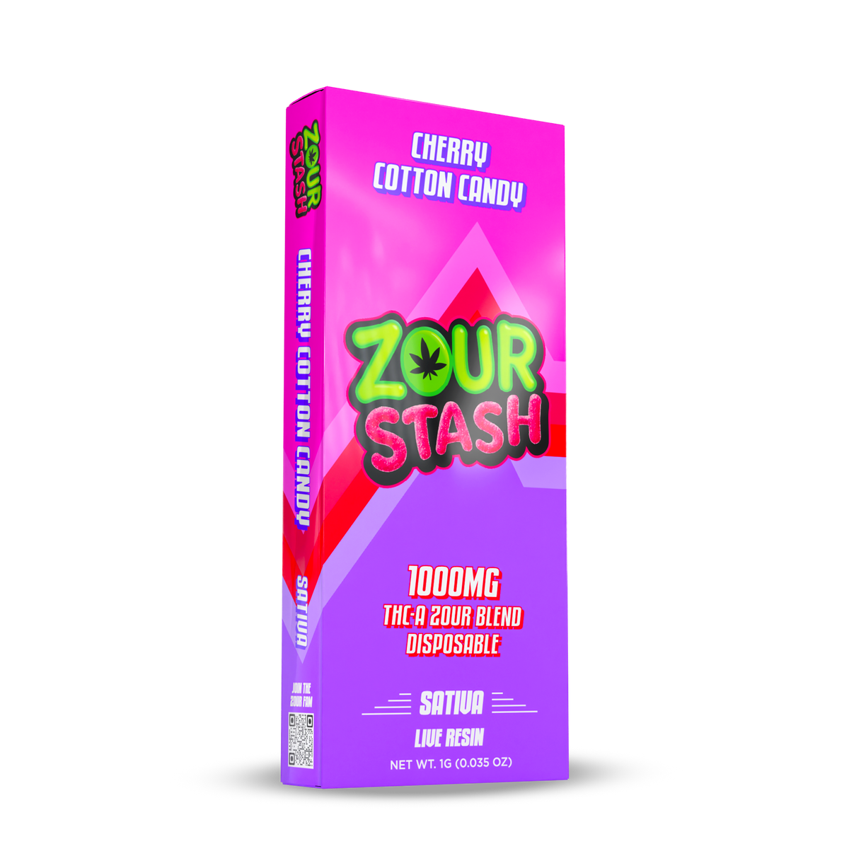 Zour Stash – 1g THCa Live Resin Disposable Vapes (Click For More)
