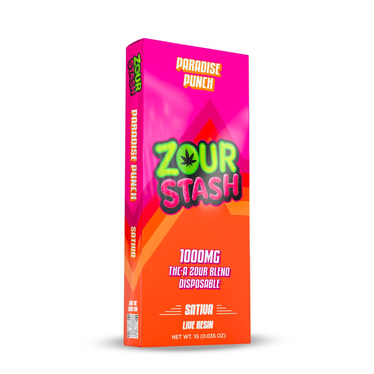 Zour Stash – 1g THCa Live Resin Disposable Vapes (Click For More)