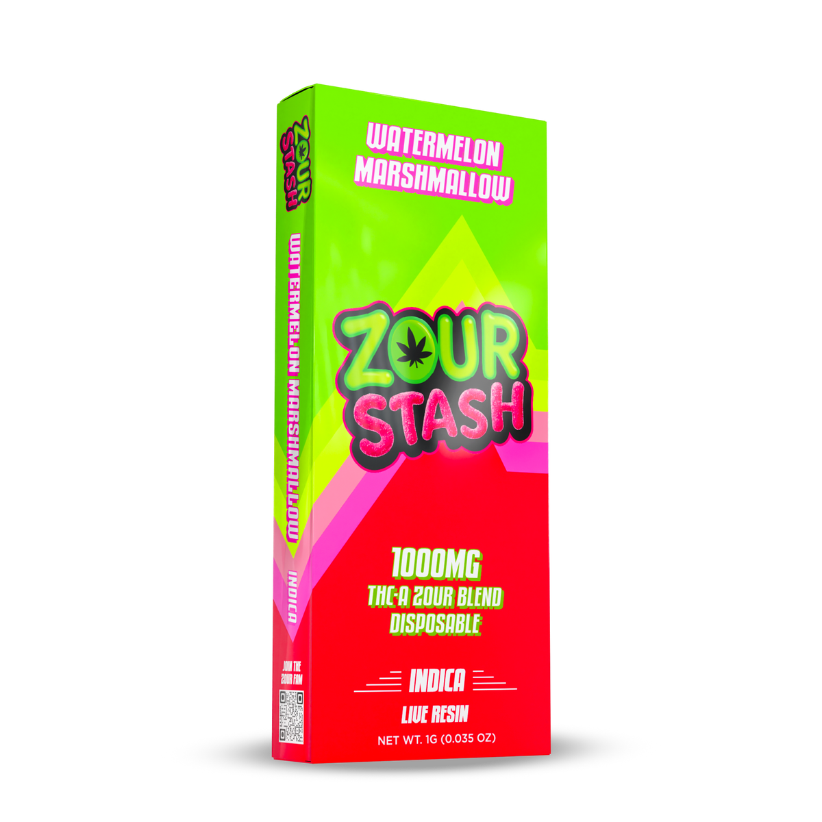 Zour Stash – 1g THCa Live Resin Disposable Vapes (Click For More)