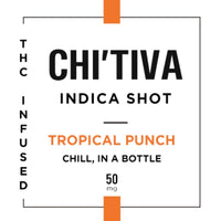 Chi'Tiva Indica Shot 50mg - Tropical Punch THC