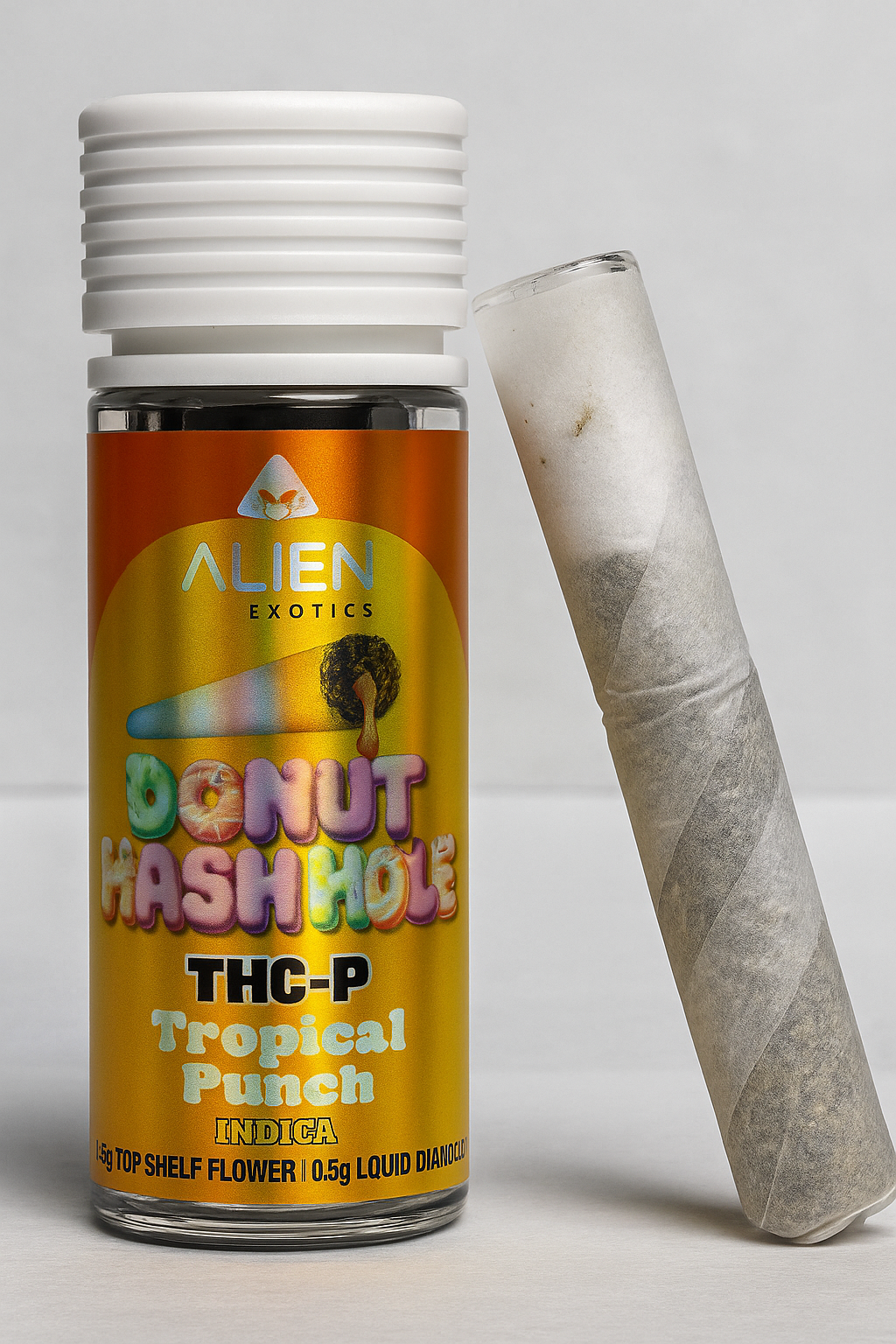 Alien Exotics - Donut Hash Hole Pre-Roll 2g THCp Collection