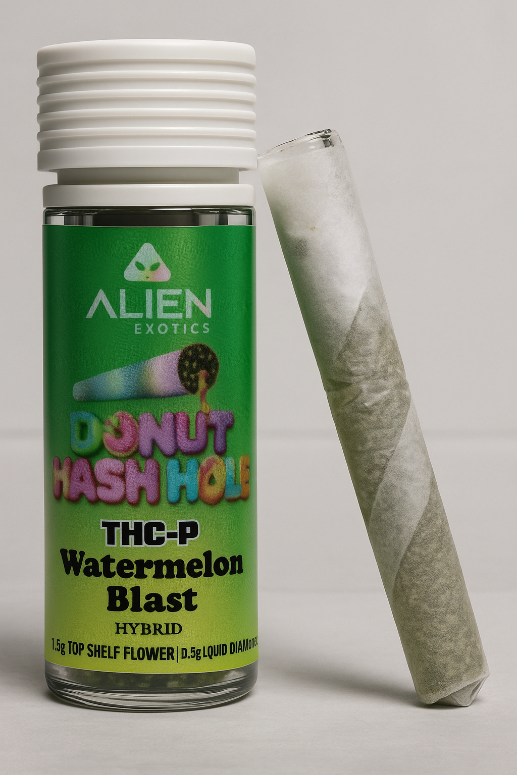 Alien Exotics - Donut Hash Hole Pre-Roll 2g THCp Collection