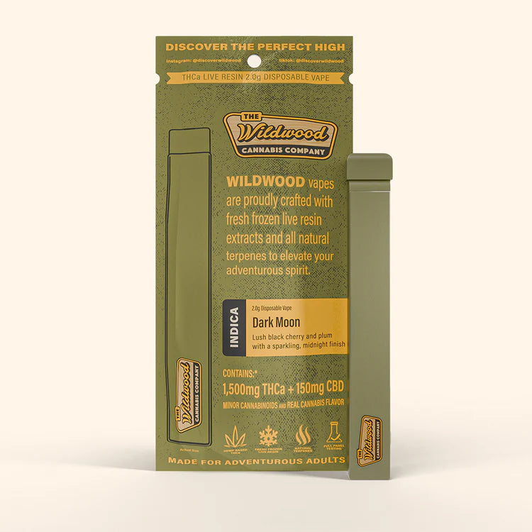 Wildwood: 2g THCa Live Resin Disposable (Click For More)