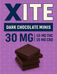 X-Ite Bites 30mg (15mg THC/ 15mg CBD)
