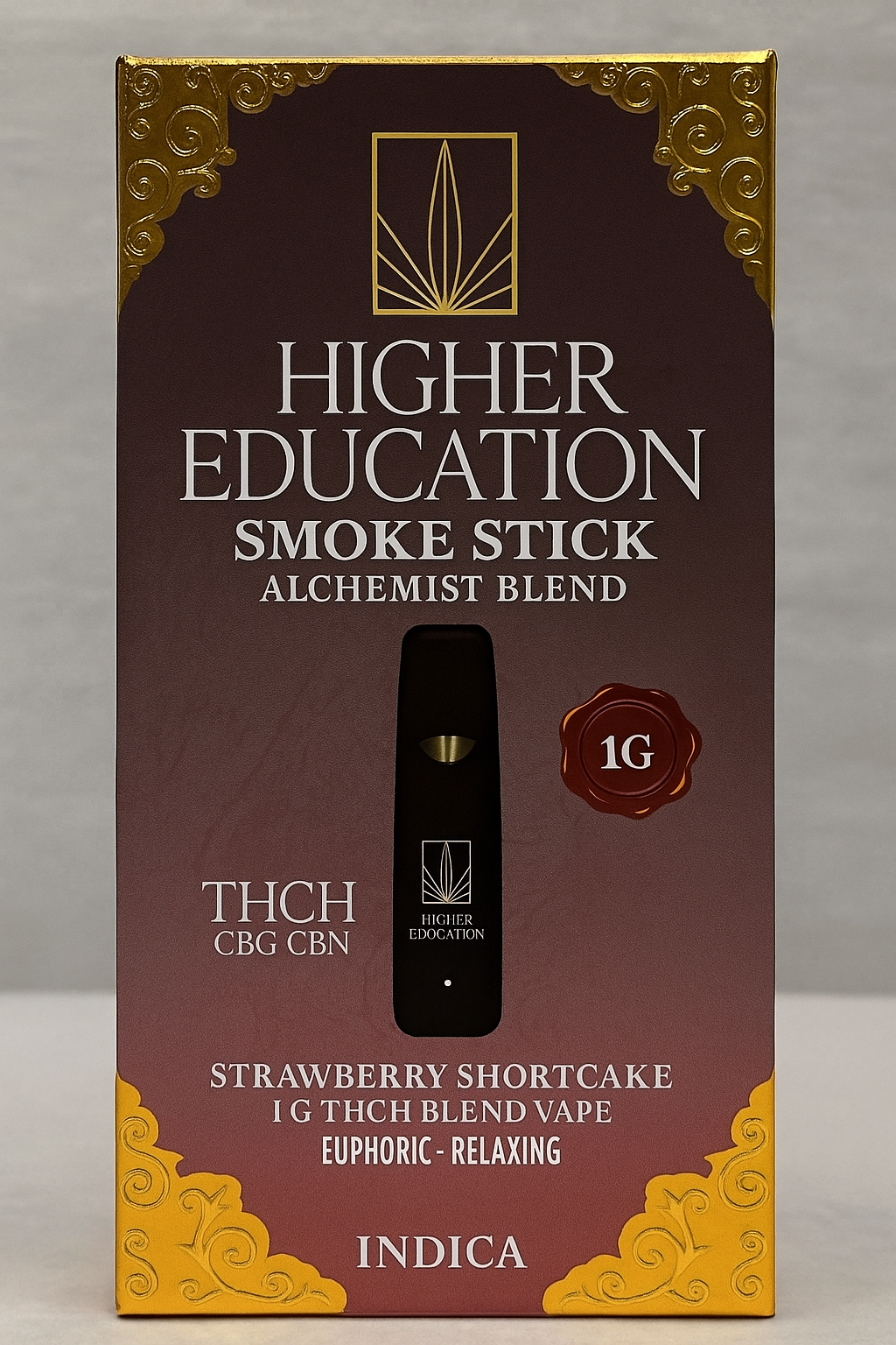 Higher Education Smoke Stick – THCh & THCp 1g Disposables (Descriptions Down Below)