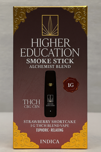 Higher Education Smoke Stick – THCh & THCp 1g Disposables (Descriptions Down Below)