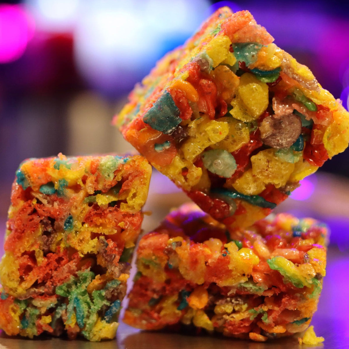 Infused Fruity Pebbles Treat